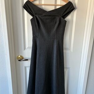 Aritzia Wilfred Victoire Dress, Chaney Black/Grey